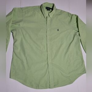 (#15) Polo by Ralph Lauren Green Blake Button-Down Shirt
